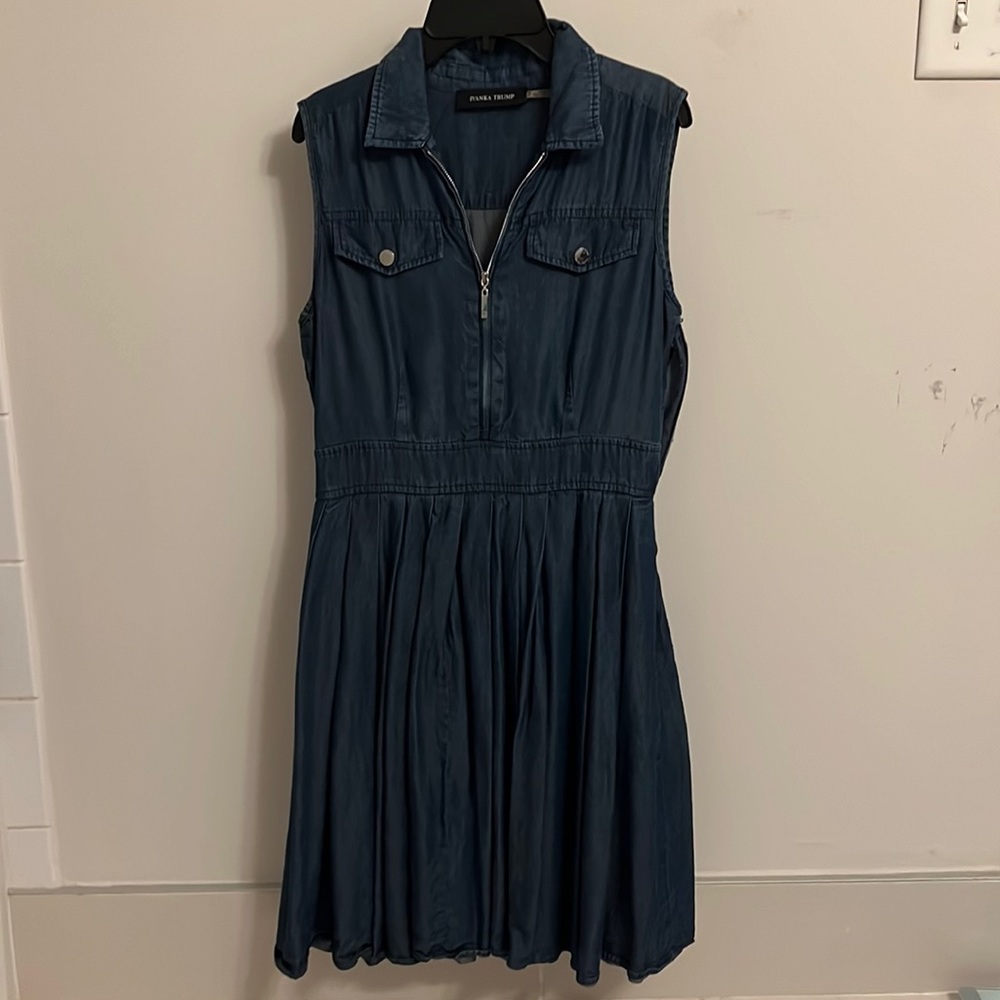 Light weight denim dress